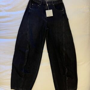 Tibi | Sid Jeans | Vintage Black Denim | Size 27R